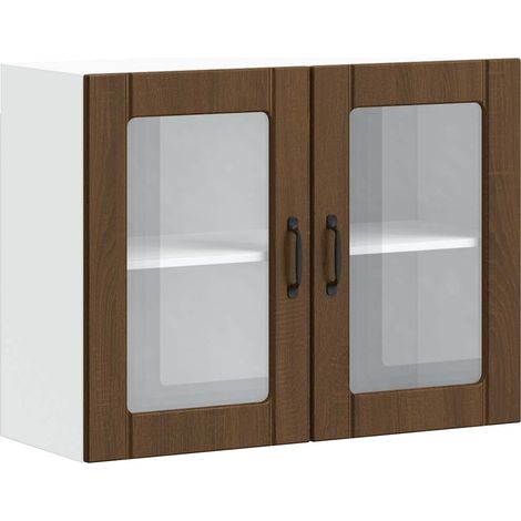 Maison Exclusive - Armario pared cocina puerta de cristal Lucca r