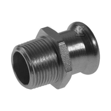 Anschlussstück GZ 22XR3/4 Stahl-Sprengring.