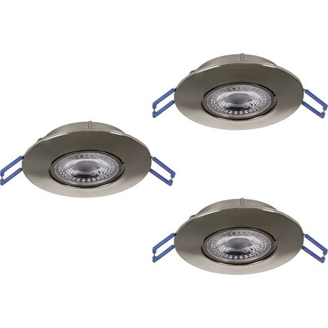 Faretto Incasso Moderno Gedrez Plastiche Grige Trasparente Led 4,9W 1560Lm (1/2)