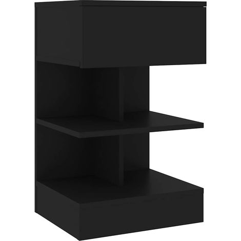 Nachttisch Schwarz 40x35x65 cm Holzwerkstoff vidaXL