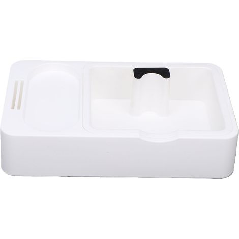 Station de bourrage de café multifonction, boîte à frapper amovible pour filtre portable 51mm 53mm 58mm, distributeur de doseur, stockage blanc (1/5)