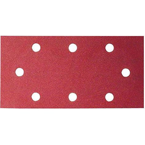 BOSCH - 10 FOGLI PER LEVIGATRICE ORBITALE 93X230 MM GRANA 240 8 FORI (1/3)