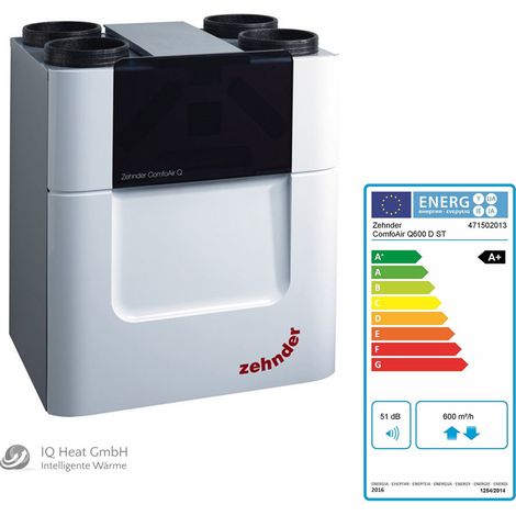 Zehnder ComfoAir Q600 ST Enthalpie Komfort-Lüftungsgeräte (1/4)