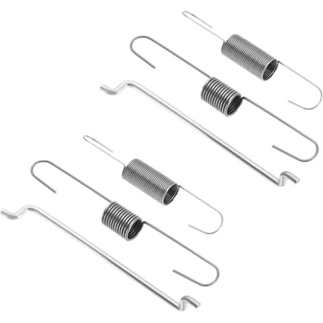 Lot de 6 ressorts d'accélérateur de régulation de la vitesse - Ressort de retour d'accélérateur et tige de connexion compatibles avec Honda G100 - Pièce de rechange pour tondeuse à gazon (1/5)