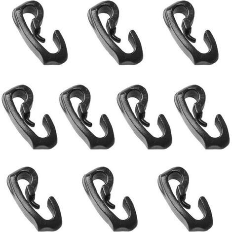 Set mit 10 Klemmen für Planen, Markisen, Fallen, Zelte, Campingausrüstung, Zelthaken, Zelthaken, Zelthaken, Zelthaken, Zelthaken, Aufhängehaken für Lampen (1/4)