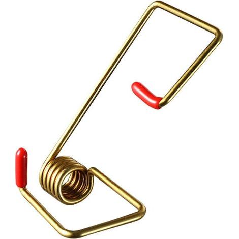 Amplificateur de bras d'essuie-glace avec ressort de tension, outil universel pour améliorer les performances d'essuyage des véhicules (Or, 1 pièce) (1/5)