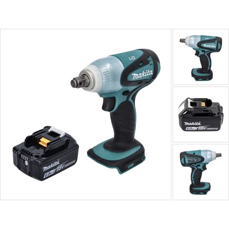 Llave de impacto sin cable Makita DTW 251 G1 18 V 230 Nm 1/2" + 1x batería recargable 6,0 Ah - sin cargador