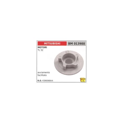 Trascinatore avviamento facilitato MITSUBISHI motore decespugliatore TL 52