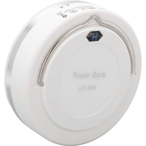 Lanterne de camping blanche portable USB à double charge rapide multifonctionnelle avec lumière ultra-brillante (1/5)