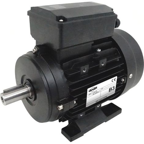 Moteur électrique 1,1 Kw 1500 Tr/min 220v Monophasé Cemer Ml90s4b3 - Bride B3 - Bobinage Cuivre (1/5)