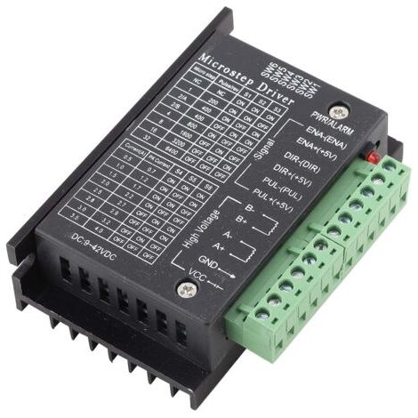 BUNTHAUS TB6600 0.5-4A 9-40V DC CNC Stepper Motor Driver 32 Résolutions Micro-étape Étape Carte contrôleur Module pour Nema 8, 11, 14, 16, 17 Stepper Motor