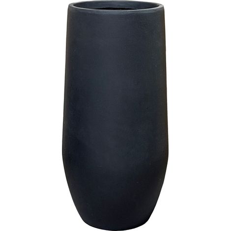 Macetero pre-perforado ZENITH 40x80cm negro mate (1/2)