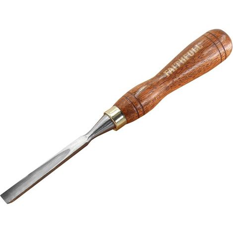 Faithfull FSC Straight Gouge Carving Chisel – 9.5mm (3/8 inch) Professional Woodworking Tool (1/2)