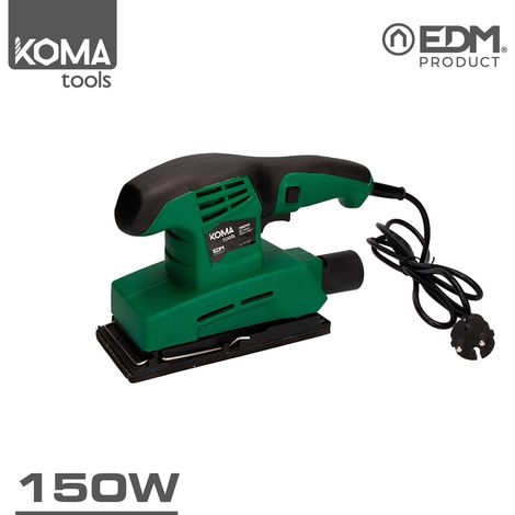 [PRODUIT D'OCCASION] Ponceuse orbitale électrique 150w 25,2x15,8cm koma tools.