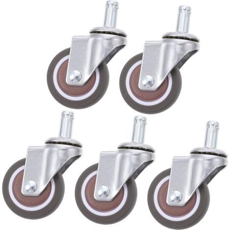 pivotantes en polyuréthane PU pour chaises de bureau meubles (1/5)
