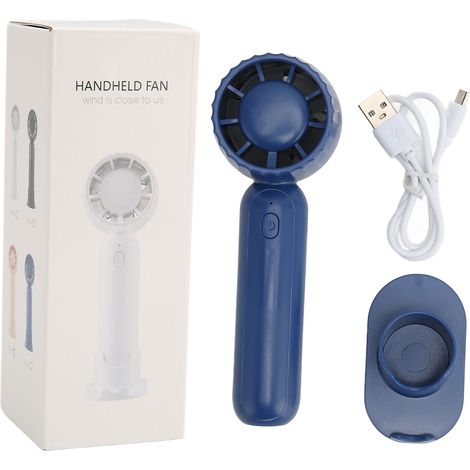 Sèche-extension de cils USB rechargeable portable et silencieux pour salon de beauté et usage domestique, couleur bleu (1/5)