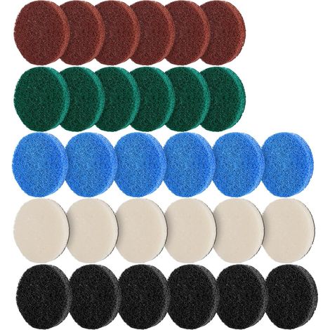 Bosch Lot de 30 embouts pour brosse universelle Bosch Home/Garden 6033 avec batterie Bosch Home/Garden 6033 (5 styles de brosse à ta (1/5)