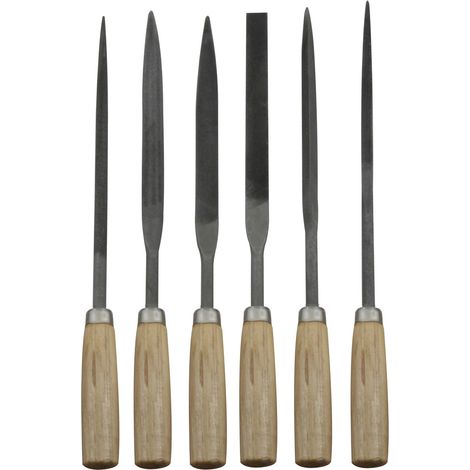 Donau Elektronik M59 Schlüsselfeilen Set 6-tlg Länge 170 mm 1 St.