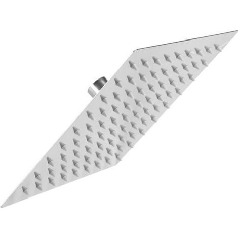 Pomme de douche carrée - Marque - Modèle - Pulvérisateur de douche de luxe à économie d\'eau - 8 pouces (1/4)
