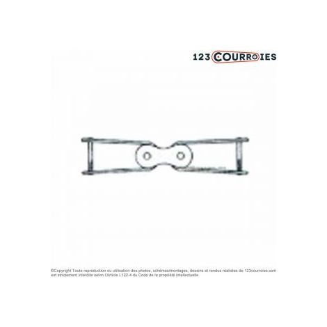 Attache articulé pour courroie Open A 13 mm AGRART-A