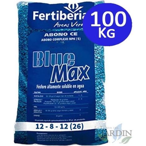 Komplexdünger Blue Max 12-8-12, 100 kg Schnelle Wirkung Hohe Löslichkeit von Phosphor, Stickstoff und Kalium