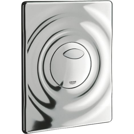 PLACCA NUOVA 2 TASTI MODELLO SURF CROMATA   GROHE S.P.A.
