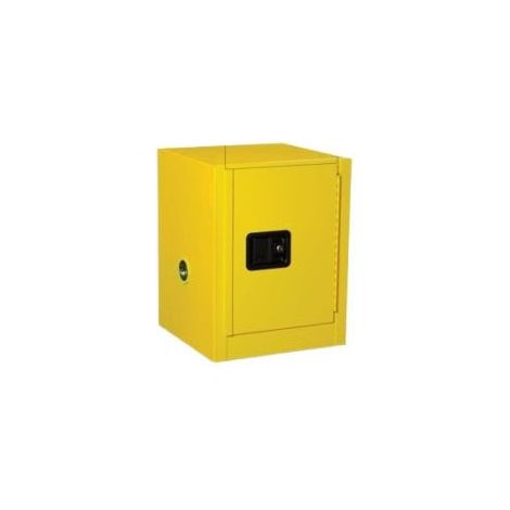[JAMAIS UTILISE] Armoire de Sécurité Produits Inflammables Chimiques JUSTRITE Acier 1 Porte 55,9x43,2x43,2cm Jaune - JCB8904201 (1/5)