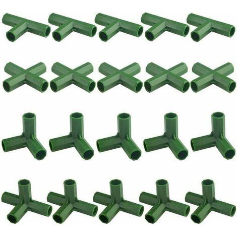 Packung mit 20 11-mm-Gewächshausrahmenverbindern (1/5)