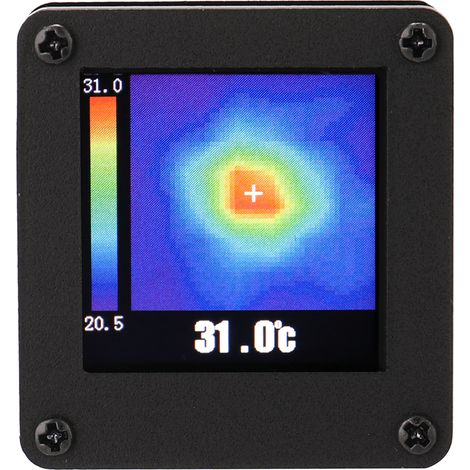 Capteur de température à matrice d'imageur thermique infrarouge AMG8833 88, portée de détection maximale de 7 m, avec boîtier (1/5)