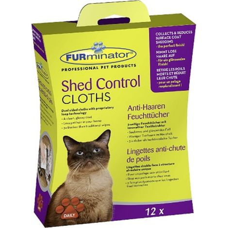Furminator Tallitas Fur Caja Cat, 12ud