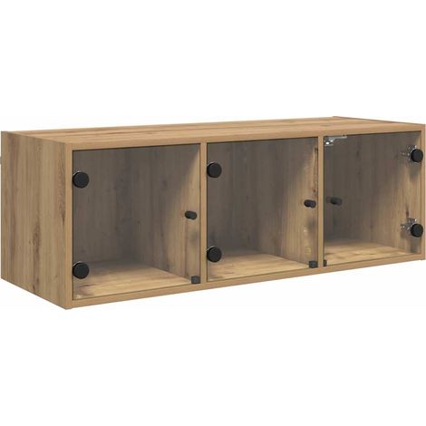 Wandschrank Artisan-Eiche 102 x 37 x 35 cm Holzwerkstoff vidaXL