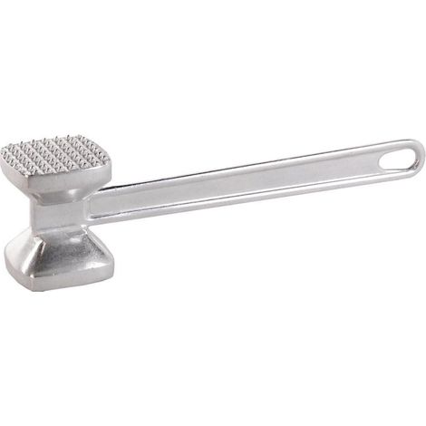 Ablandador de carne de aluminio de doble cara de 22,5 cm