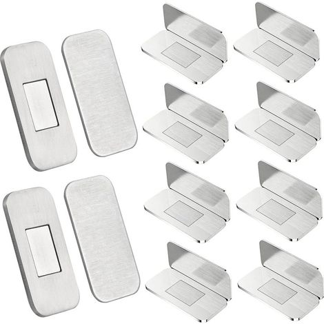 Aimants puissants, lot de 10 loquets porte magnétiques, puissants (1/5)