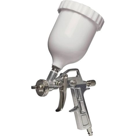 Pistola de pintura (depósito superior de 0,6 L, presión de 3 a 3,5 bares) (1/2)