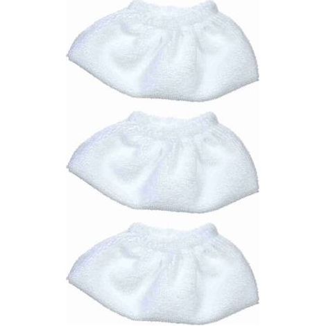 Pair Chiffons de Rechange en Microfibre pour nettoyeurs à Vapeur compatibles avec SC2 SC3 SC4 SC5 Lot de 4 Chiffons de Protection réutilisables, Lot de 3 (1/5)