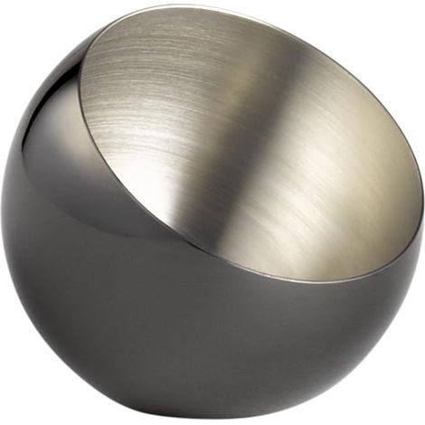 Bol SPHERE, lot de 3, Ø 8 cm, hauteur 7 cm, 0,1 litre, acier inoxydable, aspect bronze (1/5)