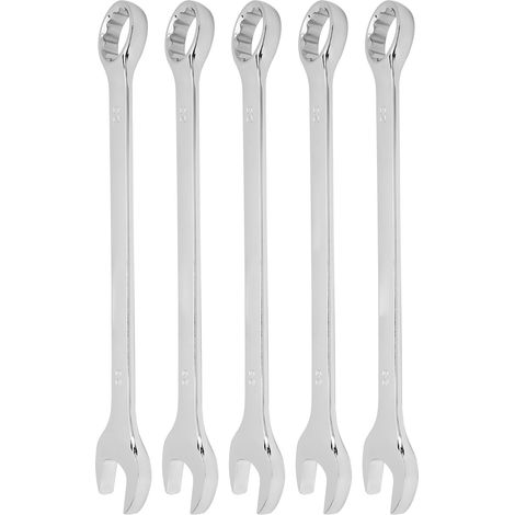 Jeu de 5 clés mixtes à cliquet 23mm pour usage industriel