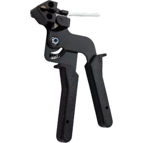 Pistolet d'attache de câble, pistolet à cravate en métal, outil de tension et de coupe pour serre-câbles en acier inoxydable