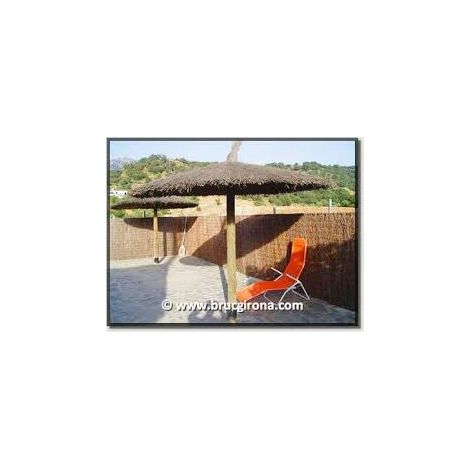 Parasol Sombrilla De Brezo 2.40 Mts Jardin Para Playa Y Piscina (1/5)