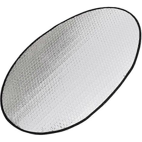 Coussin de protection solaire pour moto, pare-soleil réfléchissant en feuille d'aluminium SN (1/5)