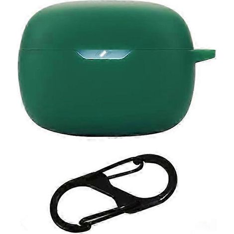 Étui en silicone pour écouteurs JBL Wave Beam 2, vert foncé (1/5)