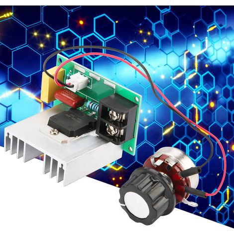 Contrôleur de vitesse électronique pour moteur à courant alternatif 0-220 V 8000 W, régulateur de tension haute puissance