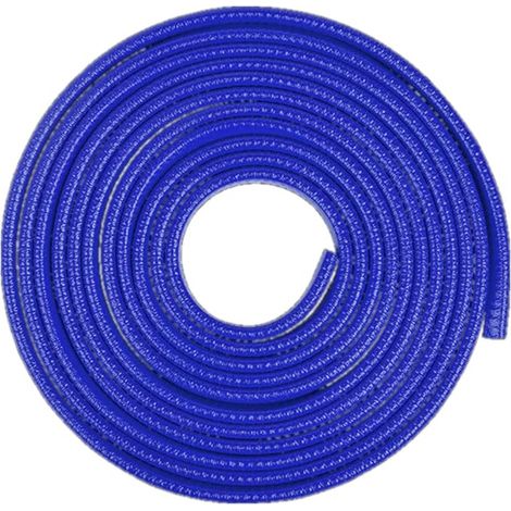 Car Door Protection, U-Spring Steel Inside, Rubber Car Port Protection (Blue)  U Shape, Built-in Spring Steel, Edge Protection Strip