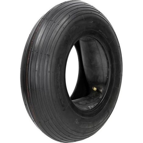 Pneu Brouette Chariot  4.80/4.00 -8 V5501  2PR + Chambre à air (1/3)