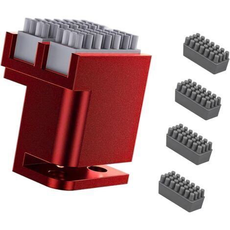BUNTHAUS Amélioré pour P1P/P1S/X1C Hotend Buse Essuie-glace Brosse en silicone Hotend Imprimante 3D Entretien Facile Accessoires Essuie-glace (1/5)
