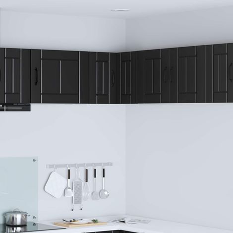 Küchenschrank Lucca Schwarz 57 x 57 x 40 cm Holzwerkstoff
