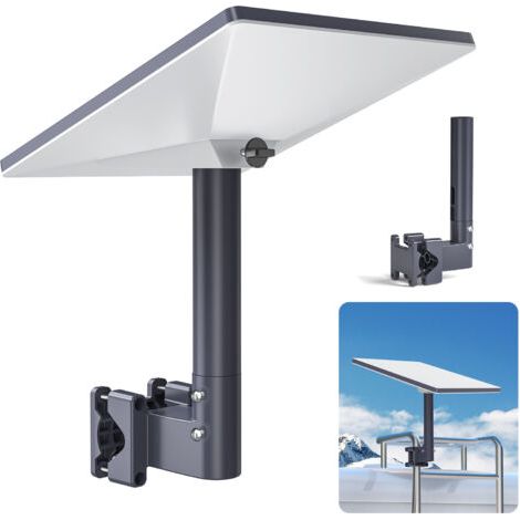Support de fixation GEN Mini, support d'échelle Starlink pour camping-car avec tube pour Starlink Mini, support de mât Starlink Mini en aluminium pour camping-cars,  yachts