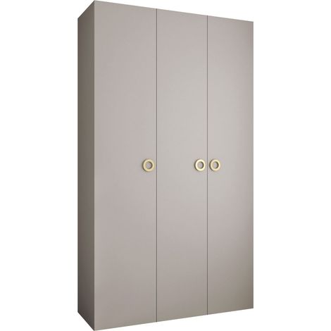 Armario Hartford 544, Cachemira, 246x140x52cm, Puertas de armario: Con bisagras, Número de estantes: 7