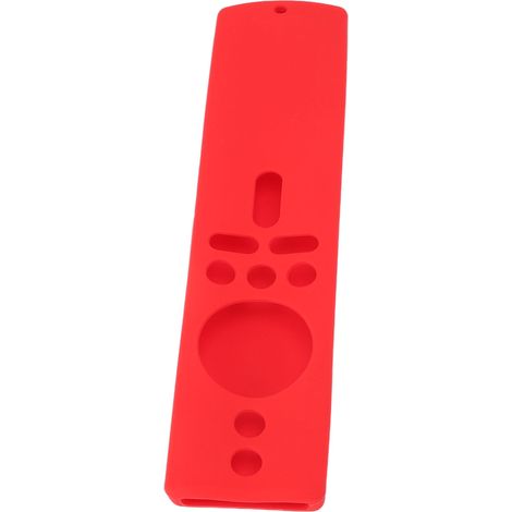 Étui de protection antidérapant en silicone pour télécommande Xiaomi Mi Box S et Xiaomi Mi TV Stick (rouge) (1/5)