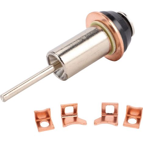 Kit de réparation de reconstruction de solénoïde de démarreur, Contacts de piston 128000 à 7390, remplacement à longue durée de vie pour passeport 1994 à 2002. (1/4)